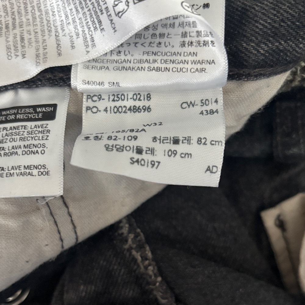 Levi’s 501 dark wash - Picture 2 of 4